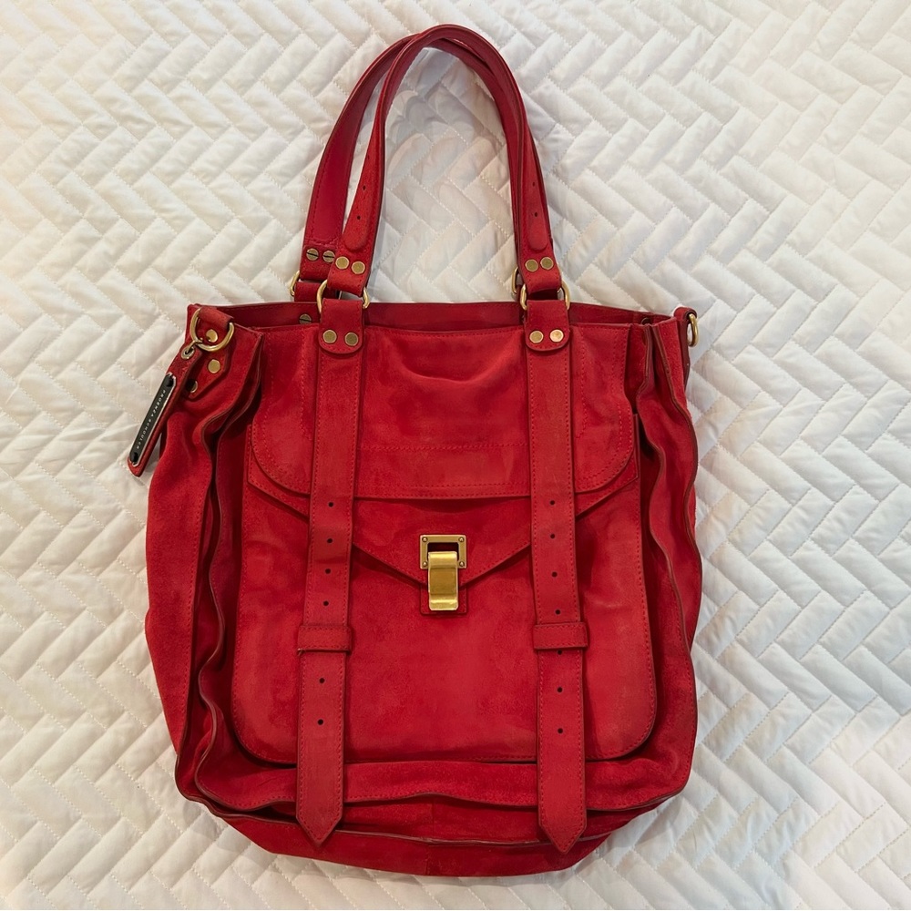 Proenza Schouler Suede Bag Large Tote